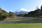 富士山芝生