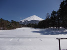 富士山冬景色